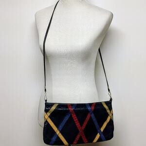 Vintage Lopez Camacho Blue Purse